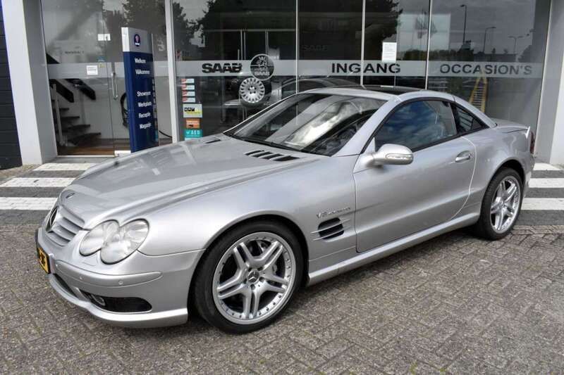 Grijs Gebruikt 2002 Mercedes SL55 AMG AMG Cabriolet | € 31.500 (Iets duurder) - Afbeelding 1/4