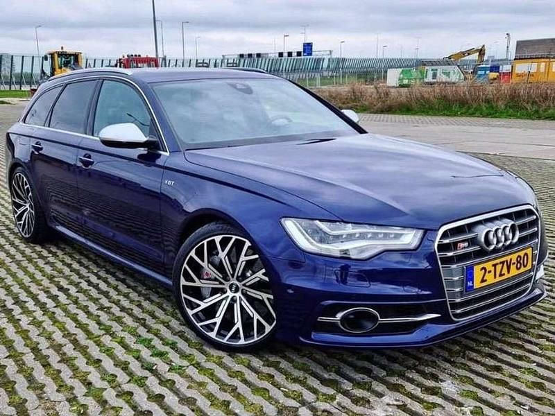 Blauw Gebruikt 2012 Audi S6 Stationwagen | € 29.500 (Eerlijke prijs) - Afbeelding 1/4