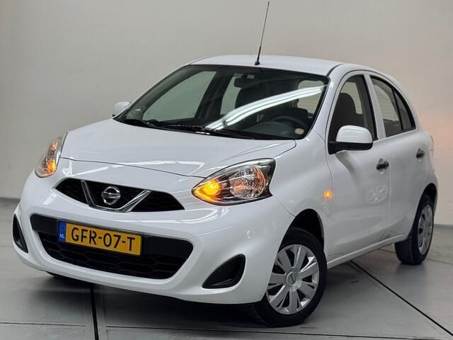 Wit Gebruikt 2016 Nissan Micra Acenta Hatchback | € 5.750 (Goede deal) - Afbeelding 1/4