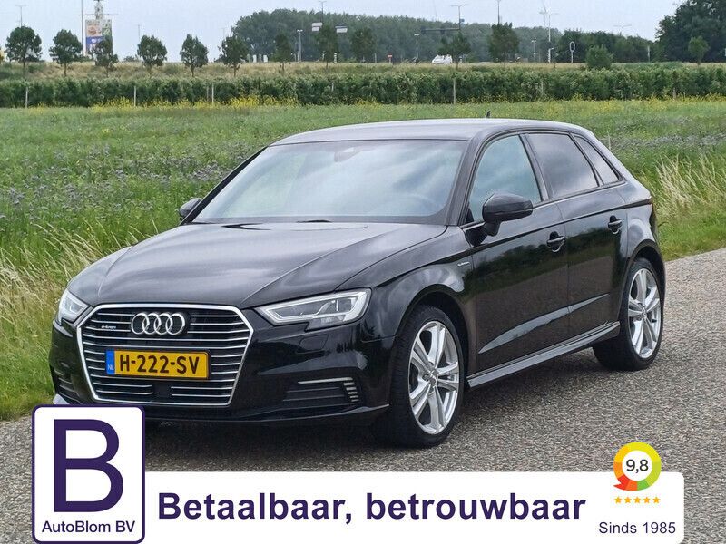 Zwart Gebruikt 2017 Audi A3 Sportback e-tron Sport Sedan | € 19.290 (Eerlijke prijs) - Afbeelding 1/4