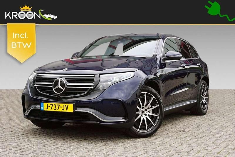 Blauw Gebruikt 2020 Mercedes EQC400 AMG SUV | € 33.700 (Goede deal) - Afbeelding 1/4