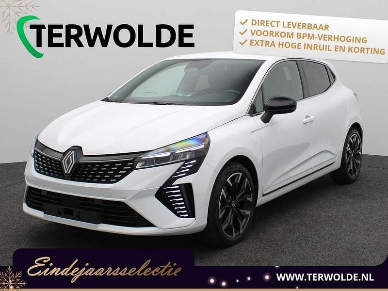 Wit Nieuw 2025 Renault Clio V Techno Hatchback | € 26.350 (Goede deal) - Afbeelding 1/4