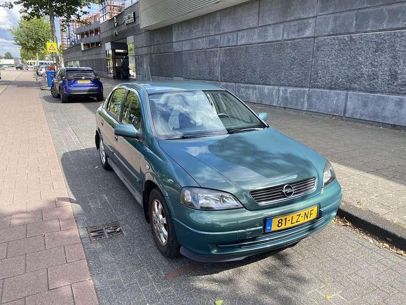 Groen Gebruikt 2003 Opel Astra Njoy Hatchback | € 950 (Eerlijke prijs) - Afbeelding 1/4