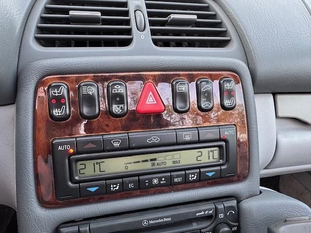 Occasion Mercedes CLK200 Elegance 136 PK (100 kW) 1999 Blauw Cabriolet