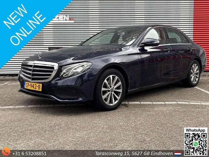 Blauw Gebruikt 2018 Mercedes E200 Sedan | € 12.800 - Afbeelding 1/4