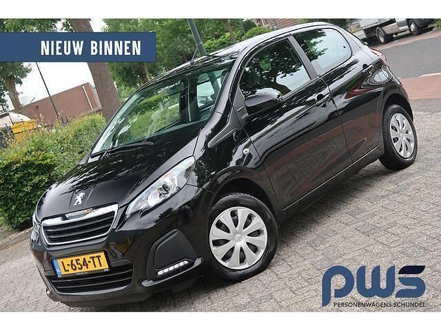 Zwart Gebruikt 2022 Peugeot 108 Active Hatchback | € 9.649 (Eerlijke prijs) - Afbeelding 1/4