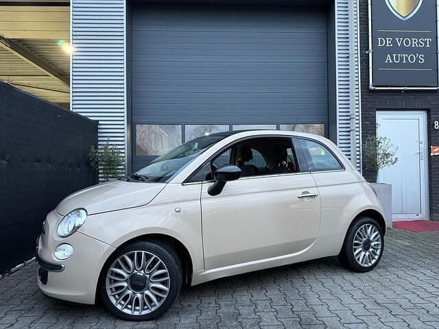 Beige Gebruikt 2014 Fiat 500 Cabriolet | € 7.450 (Eerlijke prijs) - Afbeelding 1/4