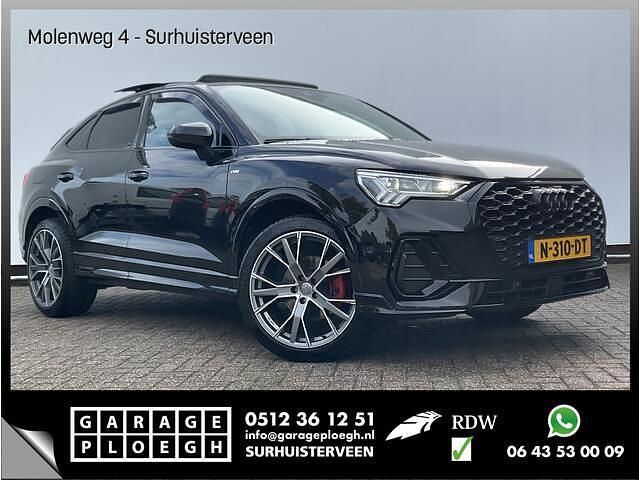 Zwart Gebruikt 2021 Audi Q3 Sportback Business SUV | € 38.900 - Afbeelding 1/4