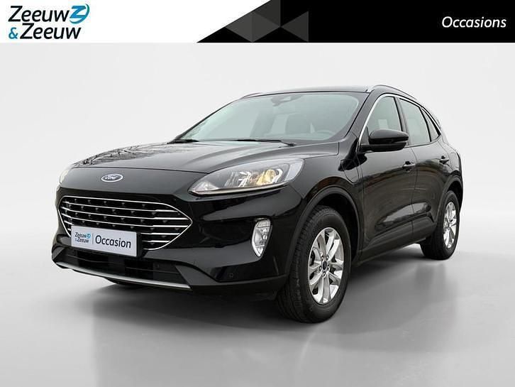Zwart Occasion 2023 Ford Kuga Titanium SUV | € 24.940 (Super prijs) - Afbeelding 1/4