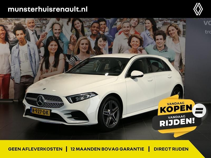 Wit Gebruikt 2022 Mercedes A250 AMG line Hatchback | € 31.295 (Eerlijke prijs) - Afbeelding 1/4