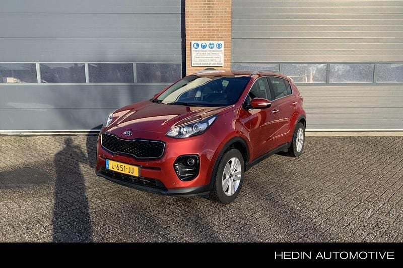 Rood Gebruikt 2017 Kia Sportage SUV | € 16.945 (Iets duurder) - Afbeelding 1/4
