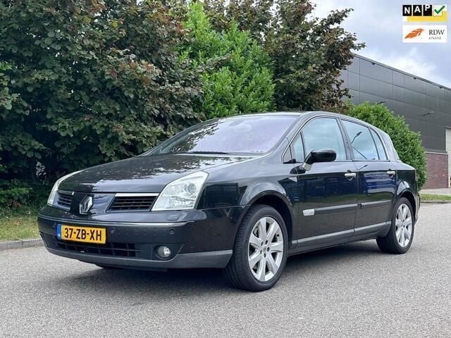 Zwart Gebruikt 2007 Renault Vel Satis Exception Hatchback | € 1.950 - Afbeelding 1/4