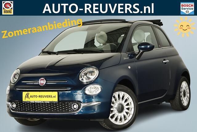 Blauw Gebruikt 2022 Fiat 500C Dolcevita Cabriolet | € 14.900 (Eerlijke prijs) - Afbeelding 1/4