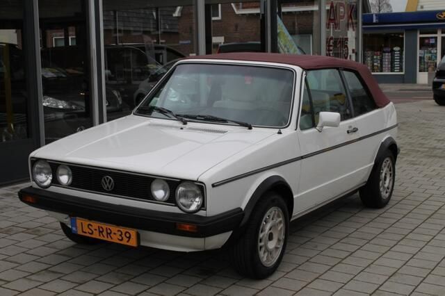 Wit Gebruikt 1987 VW Golf Cabriolet Cabriolet | € 14.950 - Afbeelding 1/4