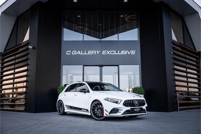 Wit, metallic lak Gebruikt 2019 Mercedes A35 AMG AMG Hatchback | € 38.995 (Eerlijke prijs) - Afbeelding 1/4
