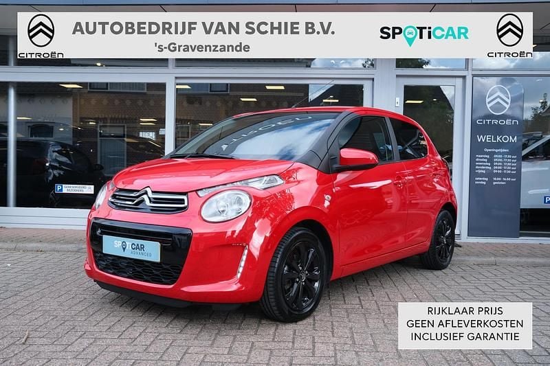 Rood Occasion 2019 Citroën C1 Shine Hatchback | € 9.950 (Eerlijke prijs) - Afbeelding 1/4