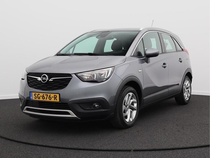 Grijs Gebruikt 2018 Opel Crossland Innovation SUV | € 9.950 (Goede deal) - Afbeelding 1/4