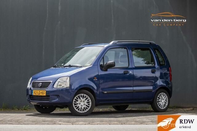 Blauw Gebruikt 2002 Suzuki Wagon R GLS Hatchback | € 1.250 (Eerlijke prijs) - Afbeelding 1/4