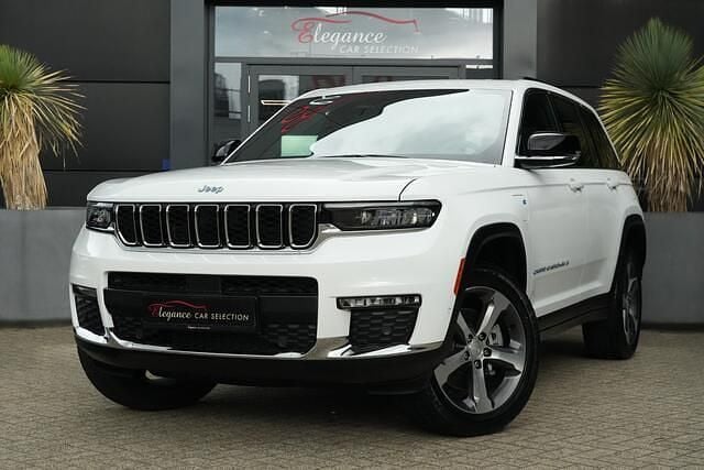Wit Nieuw 2025 Jeep Grand Cherokee Limited SUV | € 74.950 (Goede deal) - Afbeelding 1/4