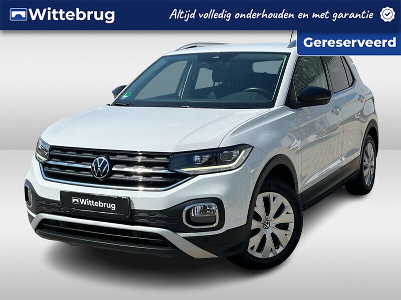 Wit Gebruikt 2021 VW T-Cross Style SUV | € 25.450 (Eerlijke prijs) - Afbeelding 1/2