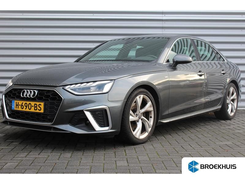 Grijs Occasion 2020 Audi A4 S-Line Sedan | € 30.895 - Afbeelding 1/1