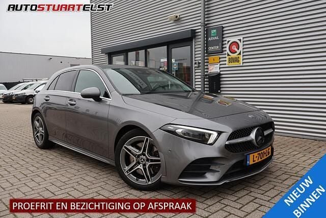 Grijs Gebruikt 2018 Mercedes A250 Premium Plus Hatchback | € 24.750 (Super prijs) - Afbeelding 1/4