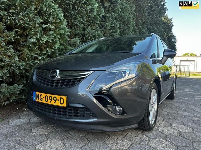 Grijs Gebruikt 2012 Opel Zafira Tourer Cosmo MPV | € 6.000 (Eerlijke prijs) - Afbeelding 1/4