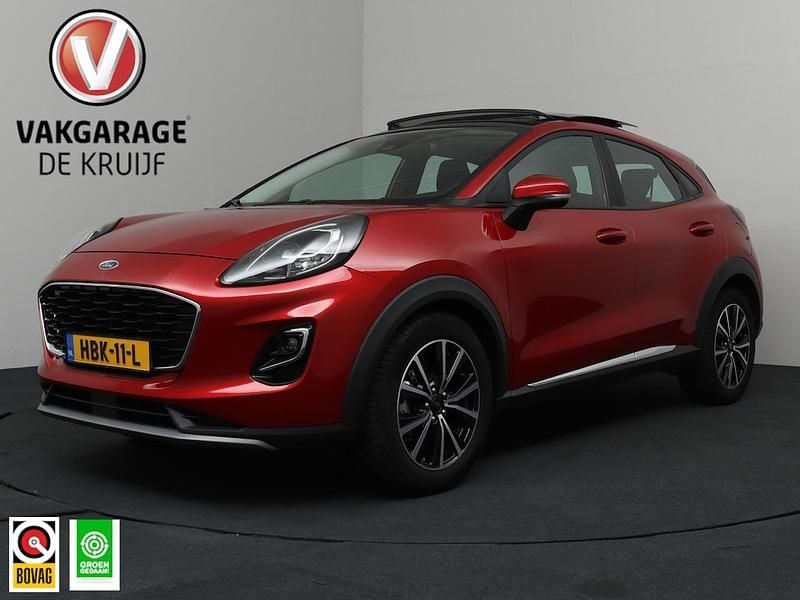 Rood Gebruikt 2020 Ford Puma ST-Line X SUV | € 20.245 (Eerlijke prijs) - Afbeelding 1/4