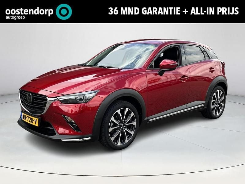 Rood Gebruikt 2019 Mazda CX-3 SUV | € 20.735 (Eerlijke prijs) - Afbeelding 1/4
