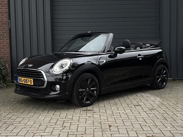 Zwart Gebruikt 2017 Mini Cooper Cabriolet Business Cabriolet | € 19.450 (Eerlijke prijs) - Afbeelding 1/4