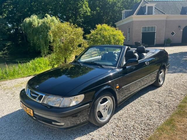 Zwart Gebruikt 2000 Saab 9-3 Cabriolet Cabriolet | € 5.950 (Goede deal) - Afbeelding 1/4