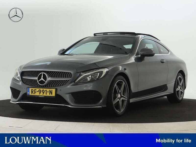 992 selanietgrijs metallic Gebruikt 2016 Mercedes C180 AMG Coupé | € 24.950 (Eerlijke prijs) - Afbeelding 1/3