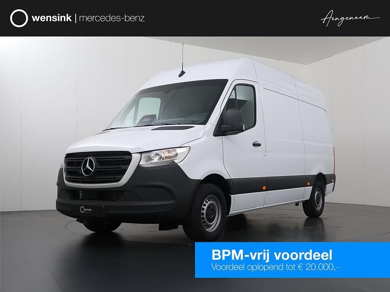 Wit Nieuw 2024 Mercedes Sprinter Van | € 49.990 - Afbeelding 1/3