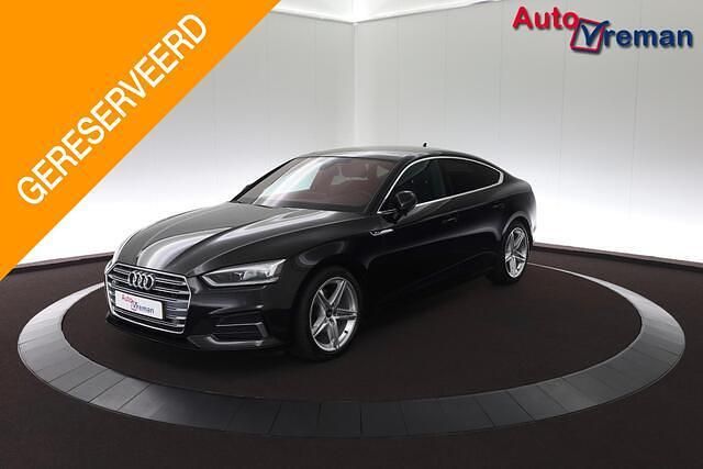Zwart Gebruikt 2019 Audi A5 Sportback Design Hatchback | € 25.945 (Super prijs) - Afbeelding 1/4
