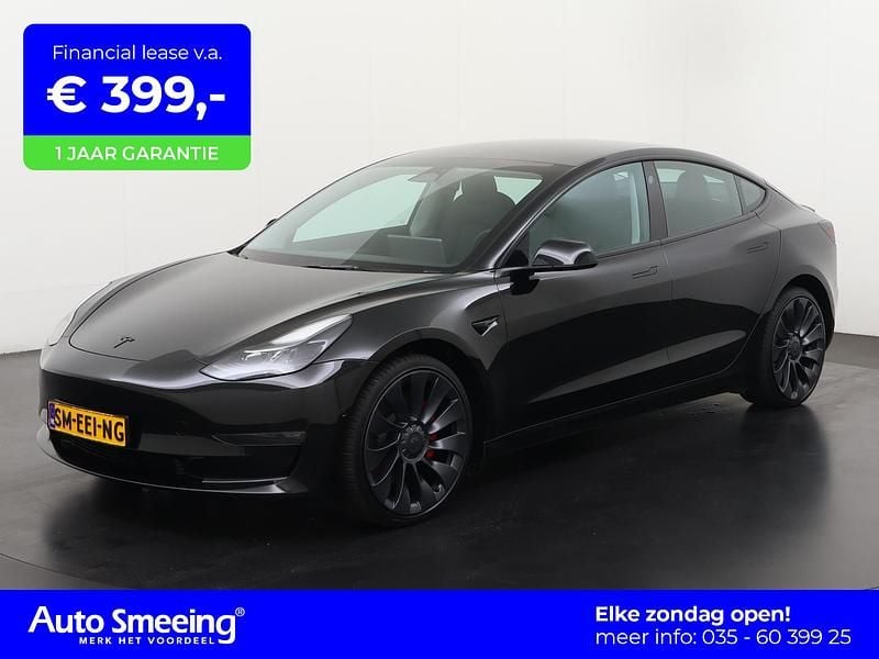 Occasion Tesla Model 3 Performance 11 kW (15 PK) 2022 Zwart Sedan