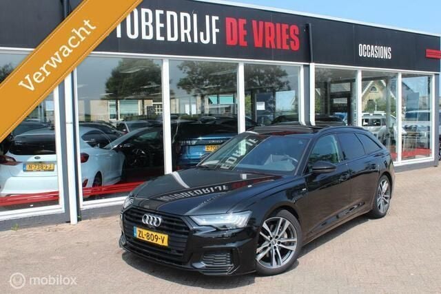 Zwart Occasion 2019 Audi A6 Premium Stationwagen | € 25.950 - Afbeelding 1/4