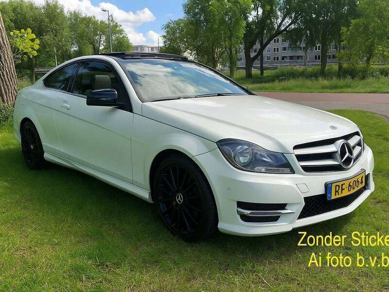 Wit Gebruikt 2012 Mercedes C350 Edition 1 Coupé | € 11.500 - Afbeelding 1/4