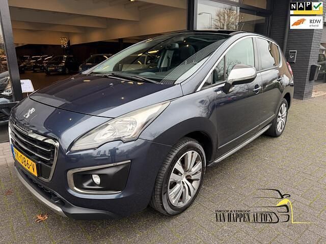 Blauw Gebruikt 2015 Peugeot 3008 Style MPV | € 7.299 (Eerlijke prijs) - Afbeelding 1/4