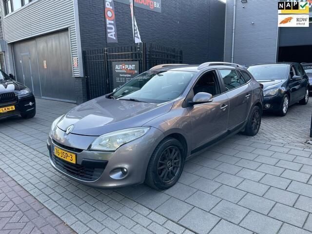 Grijs Gebruikt 2009 Renault Mégane GrandTour Expression Stationwagen | € 3.499 (Eerlijke prijs) - Afbeelding 1/4