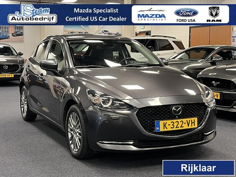 Grijs Gebruikt 2021 Mazda 2 Signature Hatchback | € 15.950 - Afbeelding 1/4