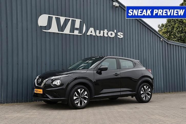 Zwart Occasion 2023 Nissan Juke Acenta SUV | € 19.850 (Super prijs) - Afbeelding 1/4