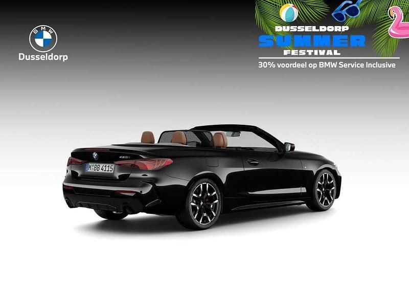 Zwart Nieuw 2025 BMW 420 M Sport Cabriolet | € 94.810 (Eerlijke prijs) - Afbeelding 1/4