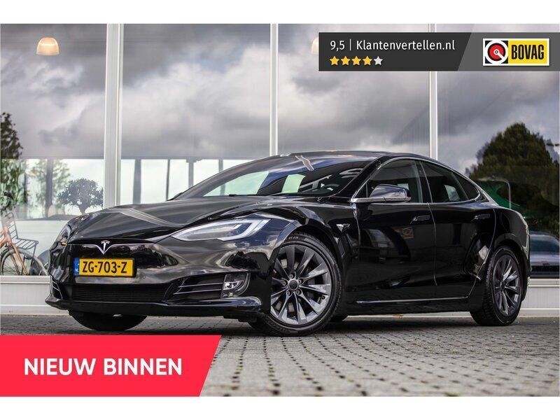 Zwart Gebruikt 2019 Tesla Model S Sedan | € 32.850 (Super prijs) - Afbeelding 1/4