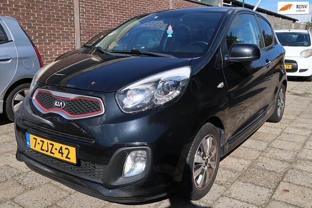 Zwart Gebruikt 2015 Kia Picanto Hatchback | € 3.500 (Goede deal) - Afbeelding 1/4