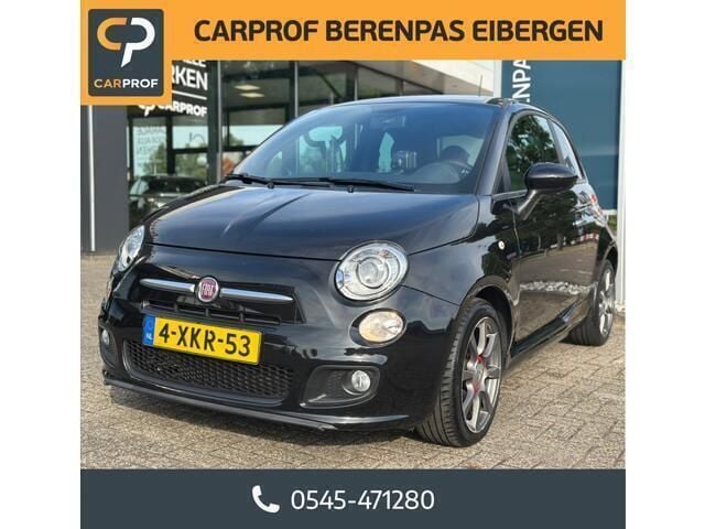 Zwart Gebruikt 2014 Fiat 500S Abarth Hatchback | € 7.450 (Eerlijke prijs) - Afbeelding 1/4