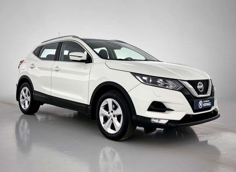Wit Gebruikt 2019 Nissan Qashqai Acenta SUV | € 16.950 (Eerlijke prijs) - Afbeelding 1/4