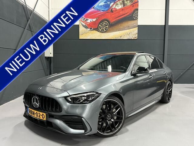 Grijs Gebruikt 2023 Mercedes C180 AMG line Sedan | € 48.950 (Iets duurder) - Afbeelding 1/4