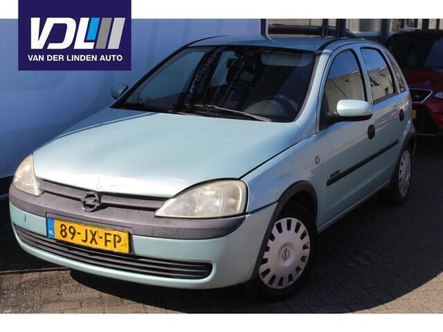 Groen Gebruikt 2002 Opel Corsa Comfort Hatchback | € 1.250 (Eerlijke prijs) - Afbeelding 1/4
