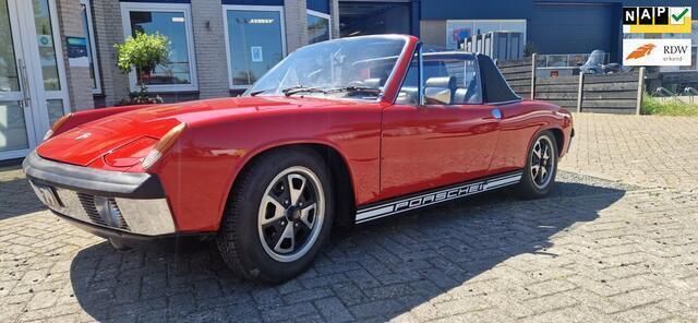 Rood Gebruikt 1971 Porsche 914 Cabriolet | € 24.950 - Afbeelding 1/4