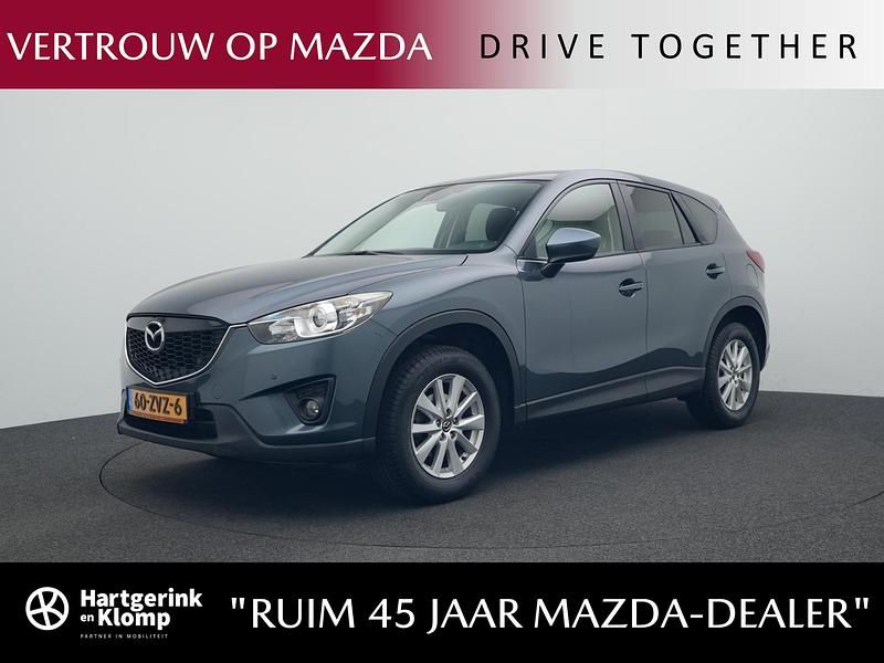 Grijs, metallic lak Gebruikt 2013 Mazda CX-5 SUV | € 12.950 (Eerlijke prijs) - Afbeelding 1/4